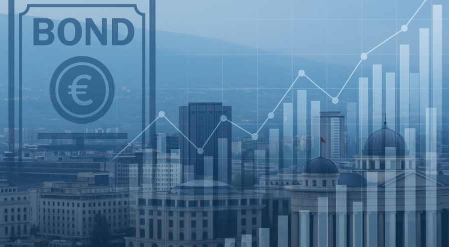 Kuzey Makedonya’da UNI Banka, 5 Milyon Avroluk Tahvilini Borsada İşleme Açtı