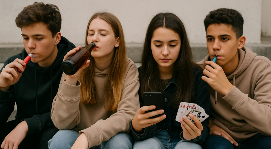 Yunan Gençleri Avrupa’yı Geride Bıraktı: Vaping, Alkol ve Kumar Kullanımı Rekor Seviyede