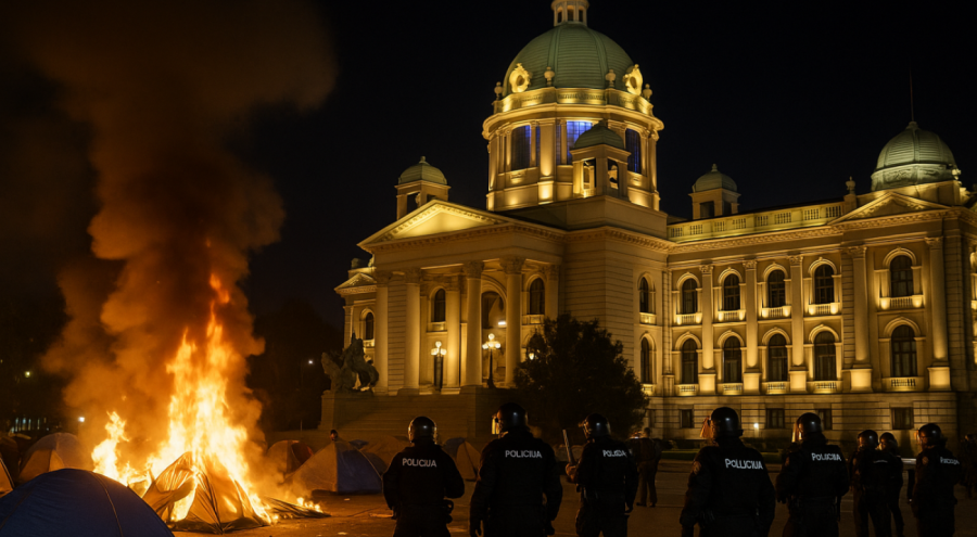 Belgrad’da Parlamento Önünde Silahlı Saldırı: “Terör Saldırısı” Olarak Nitelendirildi