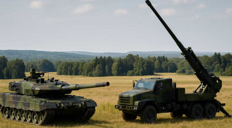 Hırvatistan 1,9 Milyar Euroluk Savunma Alımı Onayladı: Leopard Tankları ve Caesar Top Sistemleri Geliyor