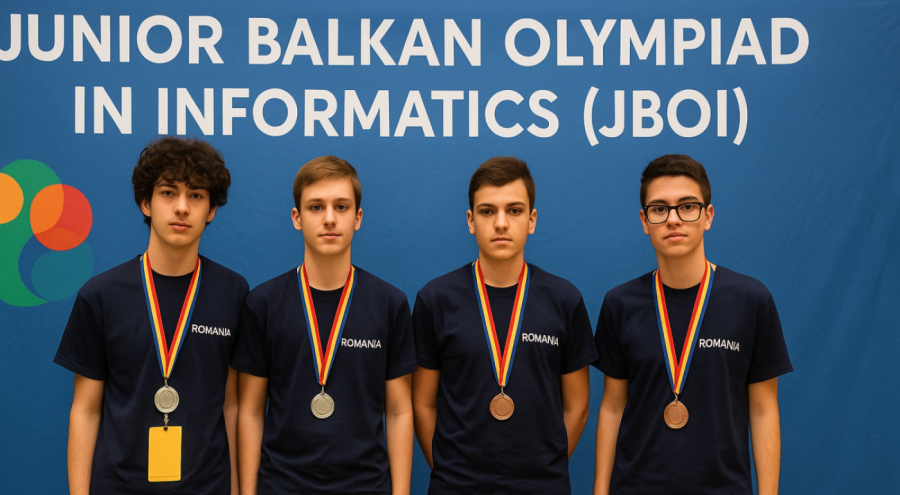 Tinerii români strălucesc în informatică: patru medalii la Olimpiada Balcanică de Juniori!