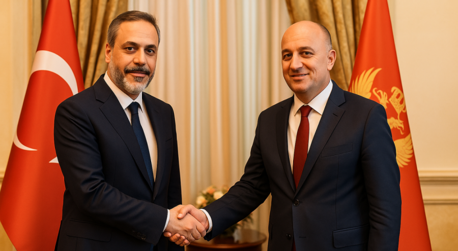 Hakan Fidan, Karadağ Dışişleri Bakanı İbrahimović ile İstanbul’da Görüştü