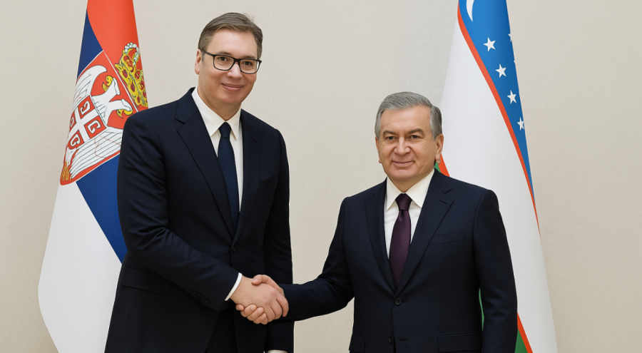 Predsednik Srbije Aleksandar Vučić u zvaničnoj poseti Uzbekistanu