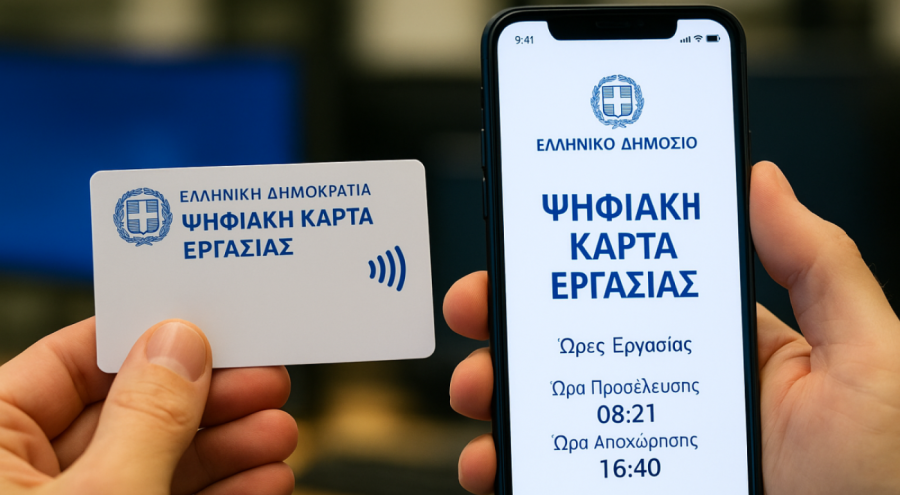 Η Ελλάδα Επεκτείνει την Ψηφιακή Κάρτα Εργασίας σε Όλο τον Ιδιωτικό Τομέα