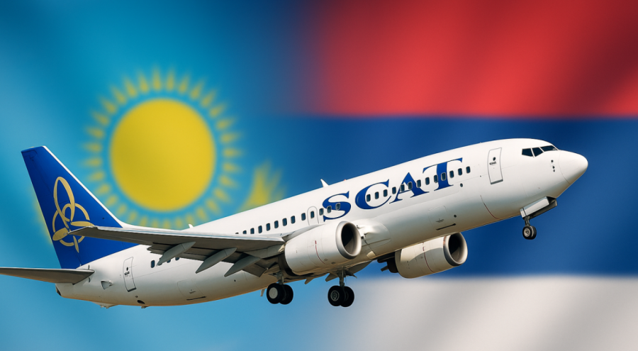 Počeo direktan let između Astane i Beograda