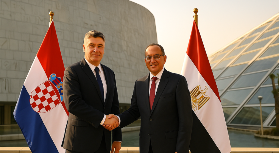 Odnosi između Hrvatske i Egipta jačaju: Povijesni posjet Milanovića Kairu