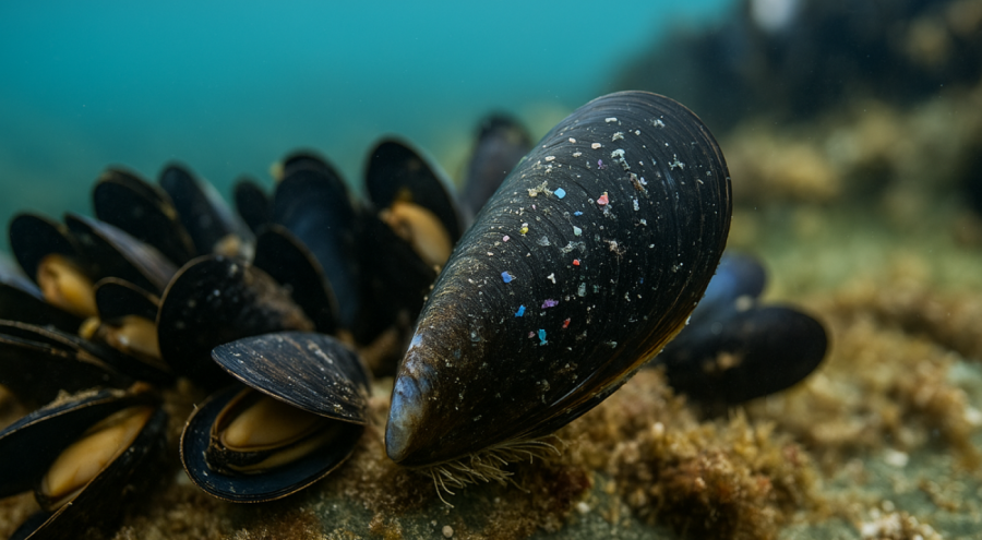 Τα μύδια αποκαλύπτουν την αυξανόμενη ρύπανση από μικροπλαστικά στις ελληνικές θάλασσες