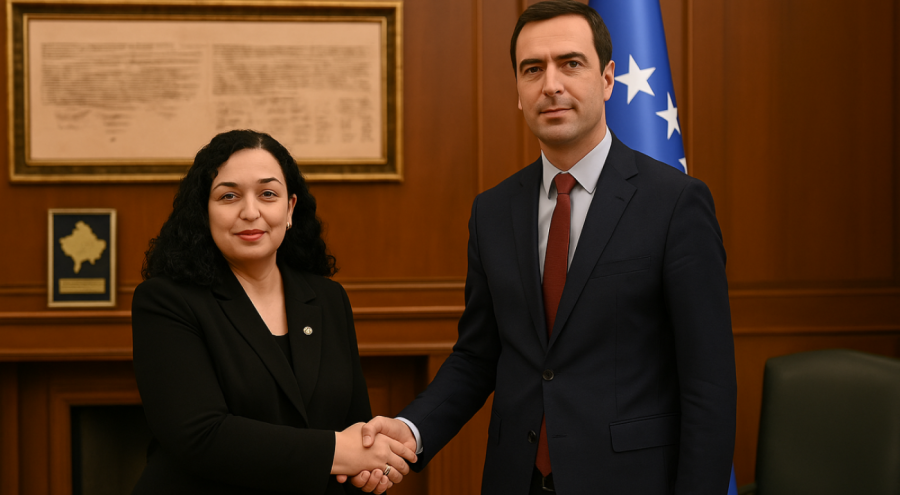Një Epokë e Re në Kosovë: Presidentja Osmani ia jep Glauk Konjufcës mandatin për formimin e qeverisë