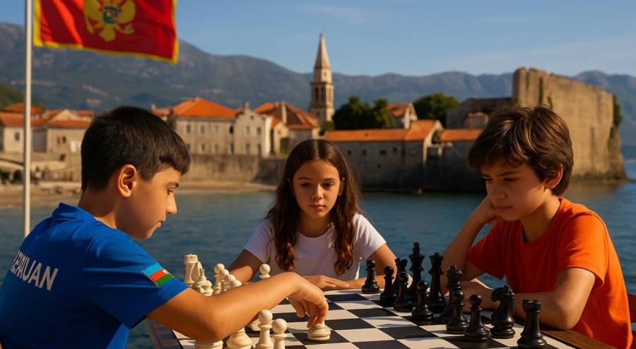Azerbaycanlı Genç Satranççılar Karadağ’da Parladı: Avrupa Şampiyonası Budva’da Sona Erdi
