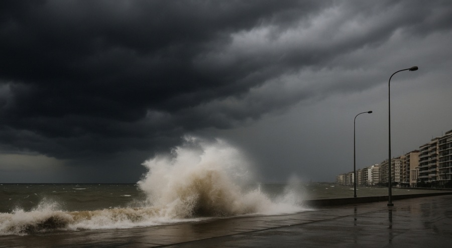 Yunanistan’da Şiddetli Yağış ve Fırtına Alarmı: EMY’den Acil Uyarı