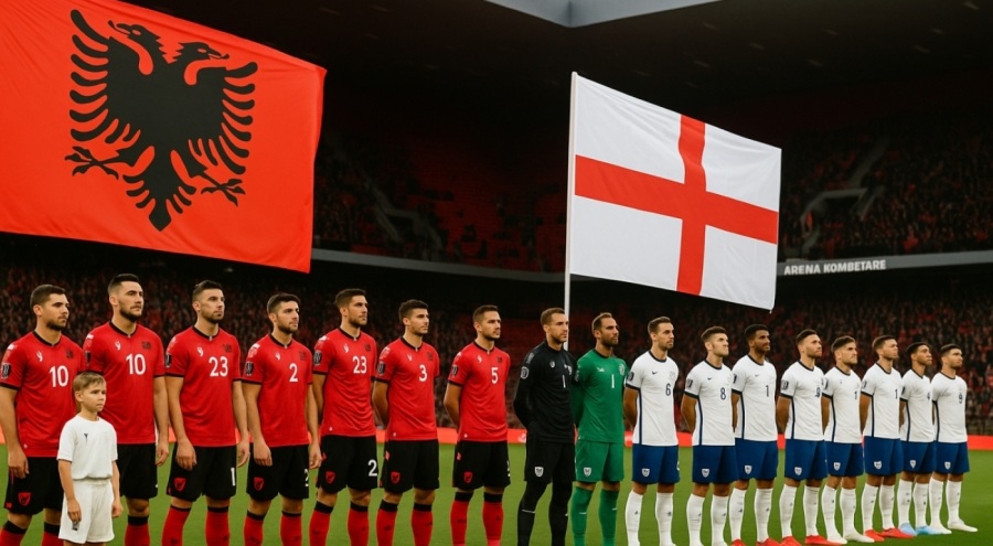Arnavutluk–İngiltere Maçı Bugün! Tirana’da Dev Karşılaşma İçin Geri Sayım