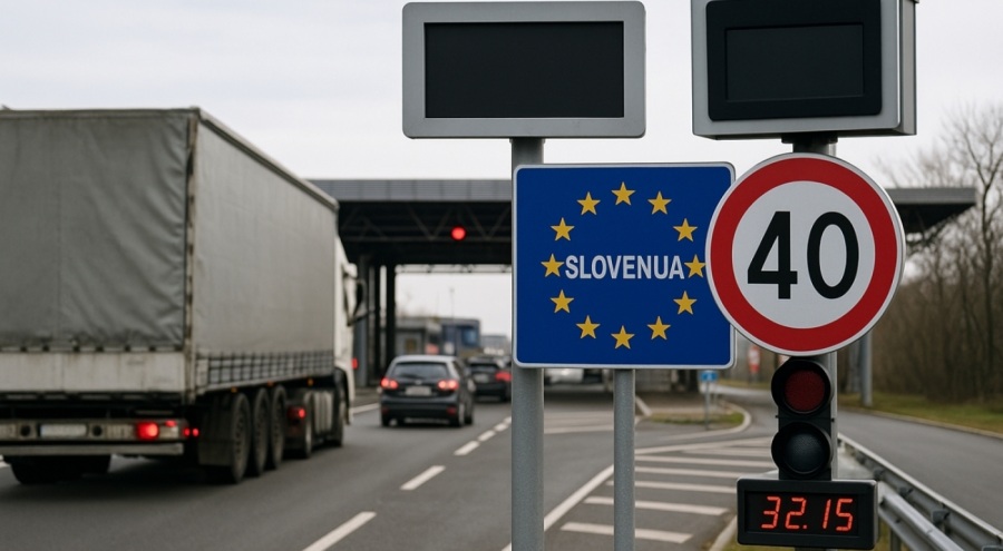Slovenya–İtalya sınırında yeni gümrük sistemi devrede: Bekleme süreleri %40 kısalacak