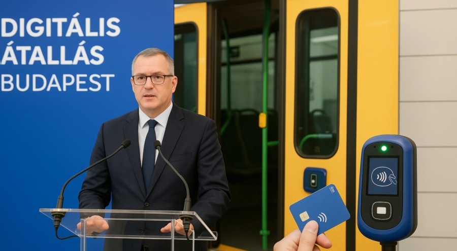 Új korszak a budapesti tömegközlekedésben: Érintésmentes fizetési rendszer indult
