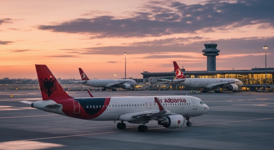 Turkish Airlines Vendos të Shesh të Gjitha Aksionet e Saj në Air Albania!