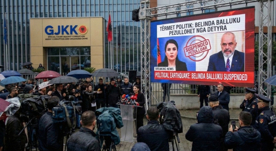 Tërmet Politik në Shqipëri: Pezullohet nga Detyra Zëvendëskryeministrja Balluku!