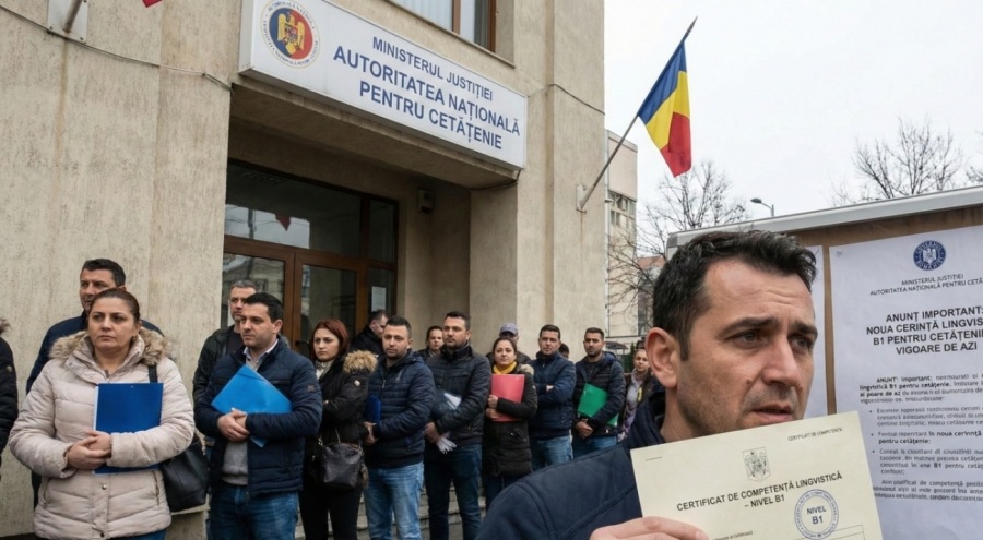 Romanya Vatandaşlığı Bekleyenlere Kötü Haber: Bugün Başladı, Artık B1 Sertifikası Zorunlu!