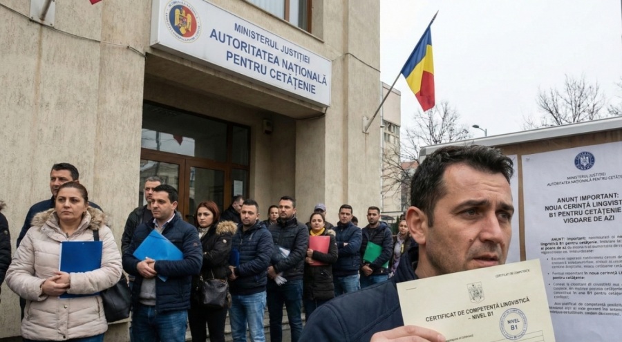Vești proaste pentru cei care așteaptă cetățenia română: A început astăzi, certificatul B1 este acum obligatoriu!