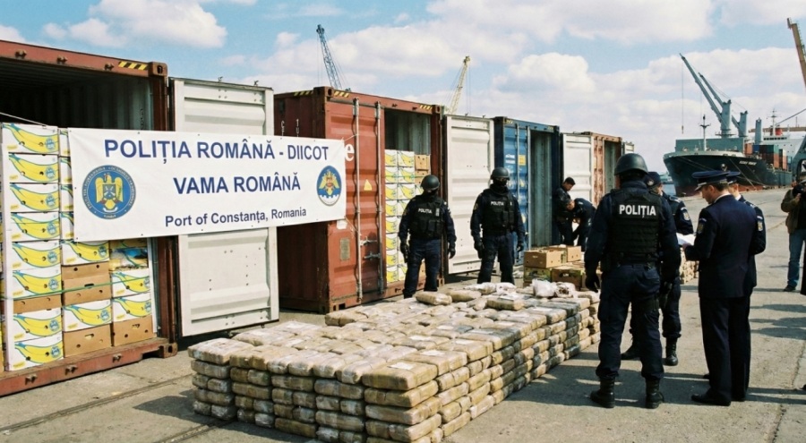 Köstence Limanı'nda "Muz Krizi": Tonlarca Uyuşturucu Yakalandı, Kartellere Büyük Darbe!