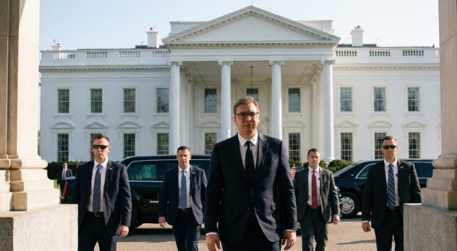 Sırbistan Lideri Vučić’ten Beyaz Saray Çıkarması: Balkanlar İçin Kritik Zirve Başladı!