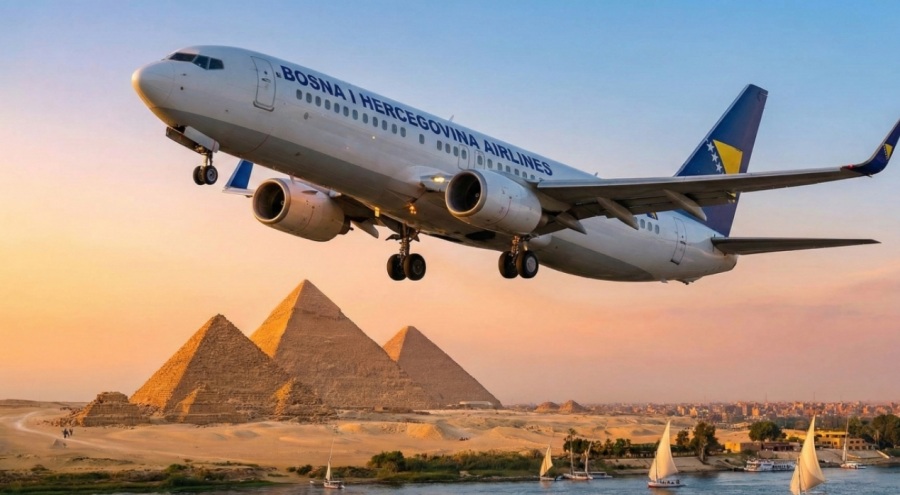 Bosna Hersek ve Mısır'dan Turizm Hamlesi: Kahire-Saraybosna Direkt Uçuşları Masada!