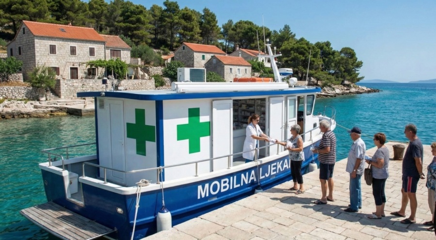 Dobre vijesti za otočane: Nema više čekanja na lijekove, stižu vam "plutajuće ljekarne"!