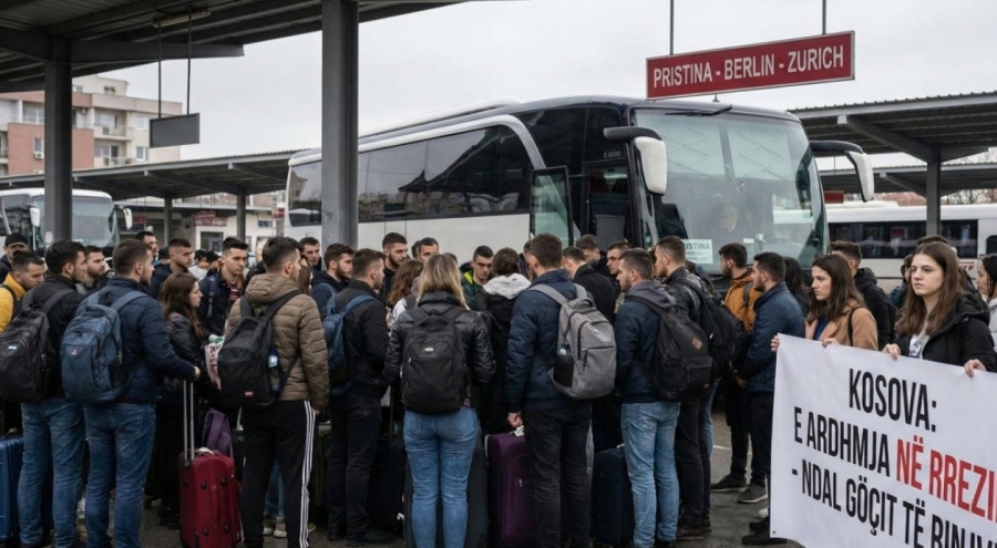Kosova'nın Geleceği Tehlikede: Genç Beyinler Ülkeyi Terk Ediyor, "Varoluşsal Tehdit" Kapıda!