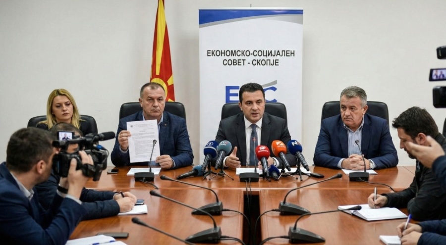 Здивот е задржан во Северна Македонија: Почна „големата битка“ за минималната плата, Синдикатите повлекоа потег!