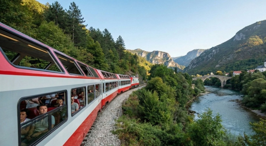 Bosna’nın Kalbine Nostaljik Yolculuk: Saraybosna - Vareš Turistik Tren Seferleri Resmen Başladı