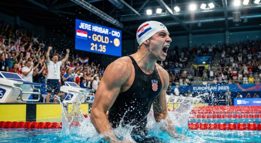 Povijesna Pobjeda Jere Hribara: Hrvat na Vrhu Europe!
