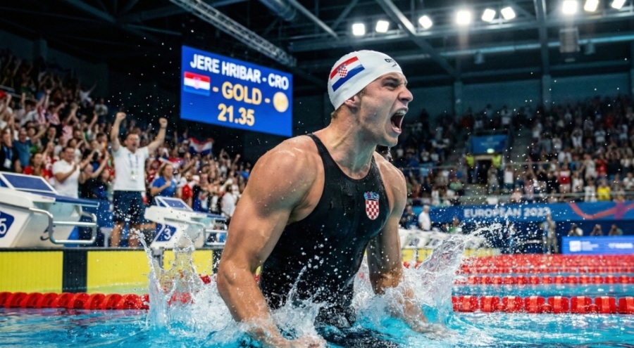 Jere Hribar'dan Tarihi Zafer: Avrupa'nın Zirvesinde Bir Hırvat!