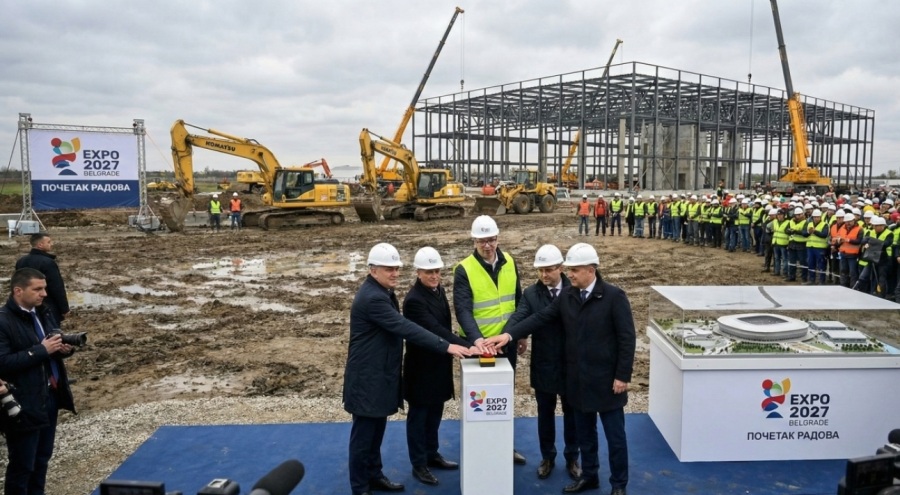 Balkanlar'ın Yeni Merkezi: Belgrad EXPO 2027 Projesinde Tarihi Gün! İlk Temel Atıldı