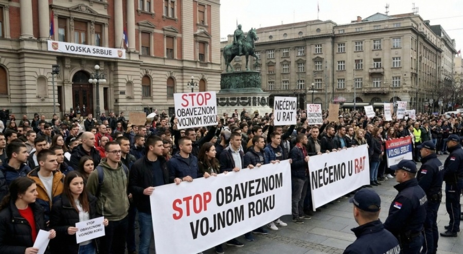 Balkan Bruji o Odluci Beograda: Obavezni Vojni Rok se Zvanično Vraća! "75 Dana za Otadžbinu" – Vu...