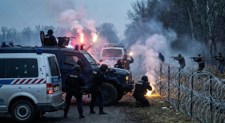 Háborús Állapotok a Déli Határon! Gépfegyverekkel Támadtak a Magyar Rendőrökre az Embercsempészek! "Ez Már Nyílt Ostrom..."