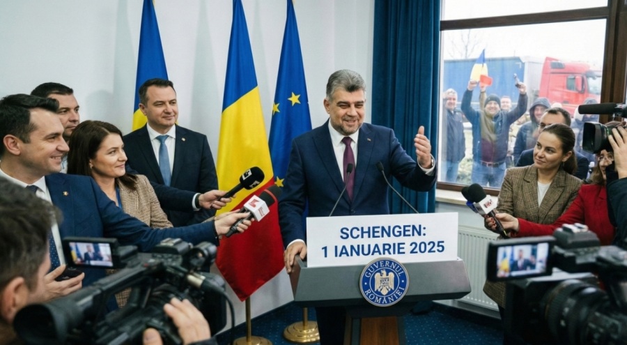 Romanya'da Tarihi Gün: 13 Yıllık Esaret Bitiyor! Başbakan Ciolacu Sonunda Tarih Verdi: "1 Ocak'ta Sınırlar Kalkıyor, Schengen Tamam!"