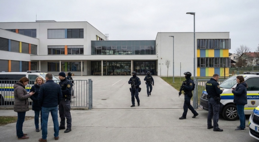 Rdeči alarm v slovenskih šolah: Starši v strahu, policija pred vrati! Grozilna e-pošta ohromila pouk