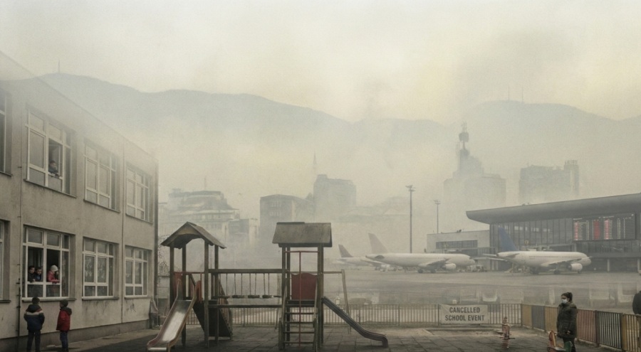 Saraybosna’da "Kırmızı Alarm": Zehirli Sis Başkenti Esir Aldı, Hayat Durma Noktasına Geldi!