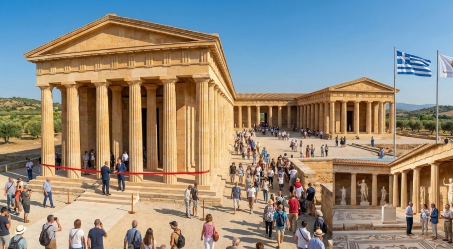 Άνοιξε τις πύλες του το σπίτι του Μεγάλου Αλεξάνδρου! Το Βασιλικό Ανάκτορο της Πέλλας περιμένει τους επισκέπτες μετά από 2100 χρόνια