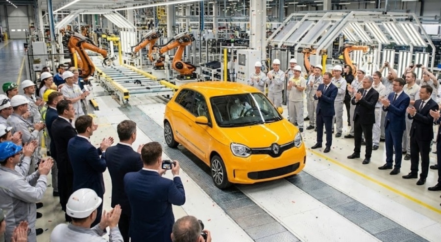 Novo Obdobje Slovenske Avtomobilske Industrije: "Legenda" se Vrača na Elektriko! Novi Twingo Zape...