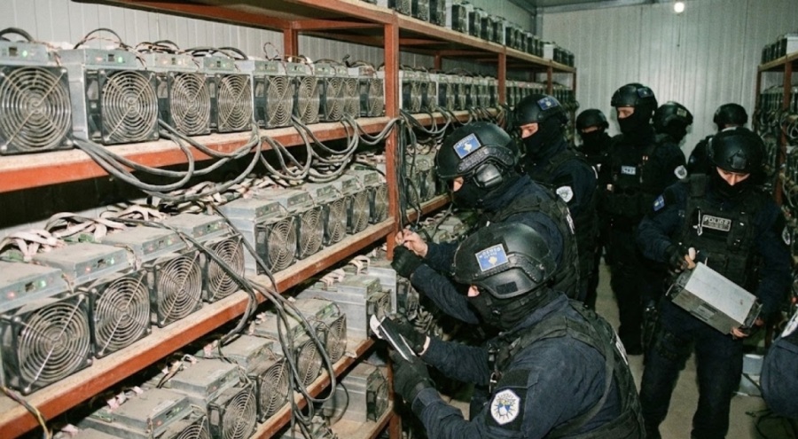 Kuzey Kosova’da Şafak Baskını: Devletin Elektriğini Emen "Kripto Çetesi" Çökertildi! Bakan Sveçla'dan Sert Mesaj